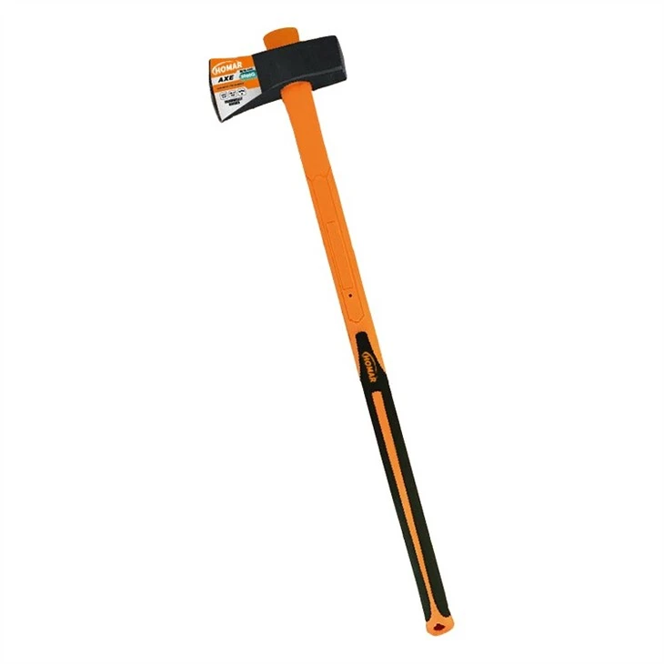 Fire Axe with long wooden handle